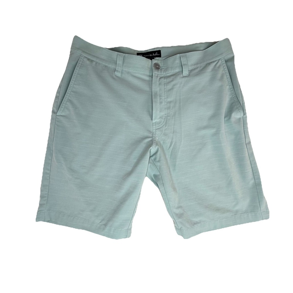 Travis Mathew Beck Golf Men's Golf Shorts 34 Green Performance Preppy 1MW204